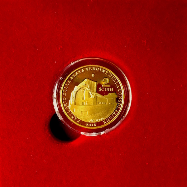 moneta michelucci a San Marino