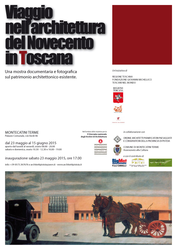 Viaggio nell’architettura del Novecento in Toscana