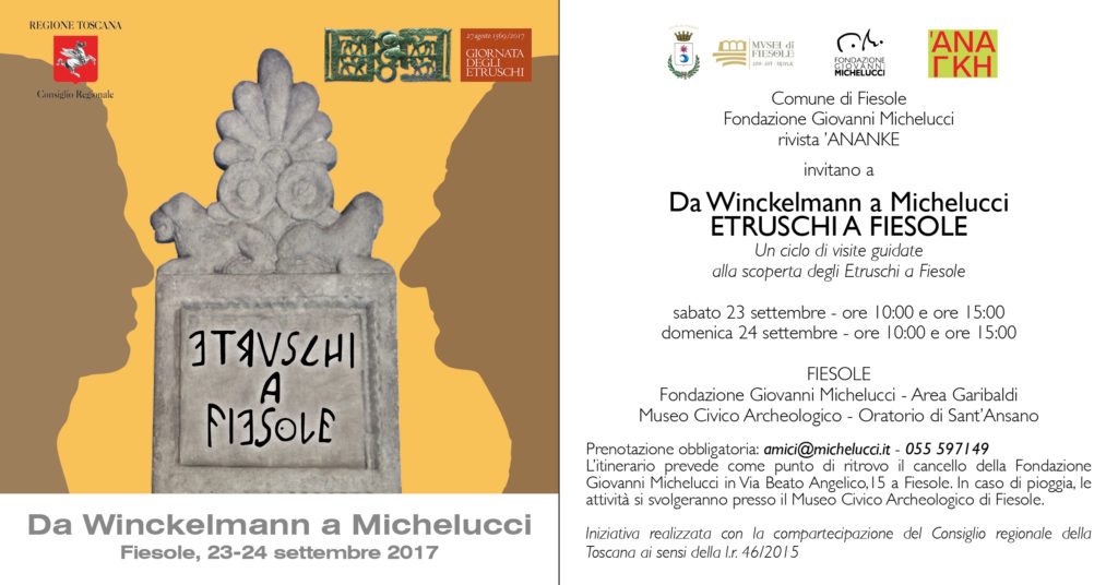Da Winckelmann a Michelucci. Etruschi a Fiesole