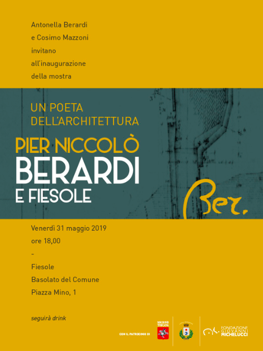 Mostra - Un poeta dell'Architettura. Pier Niccolò Berardi e Fiesole