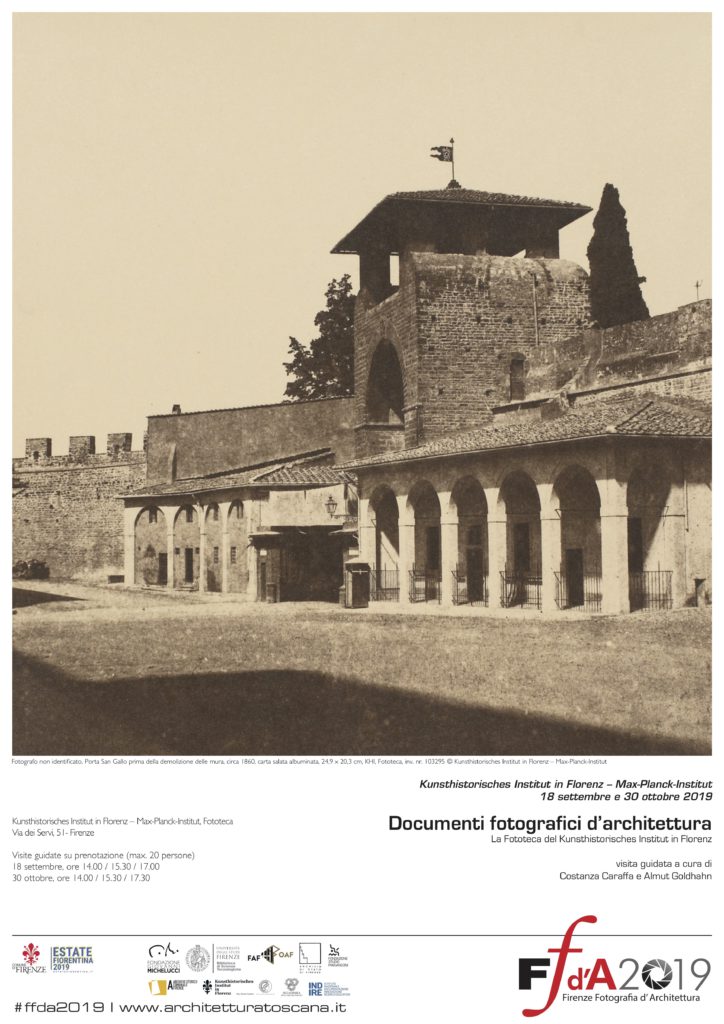 FFdA2019 – Documenti fotografici d’architettura. La Fototeca del Kunsthistorisches Institut in Florenz