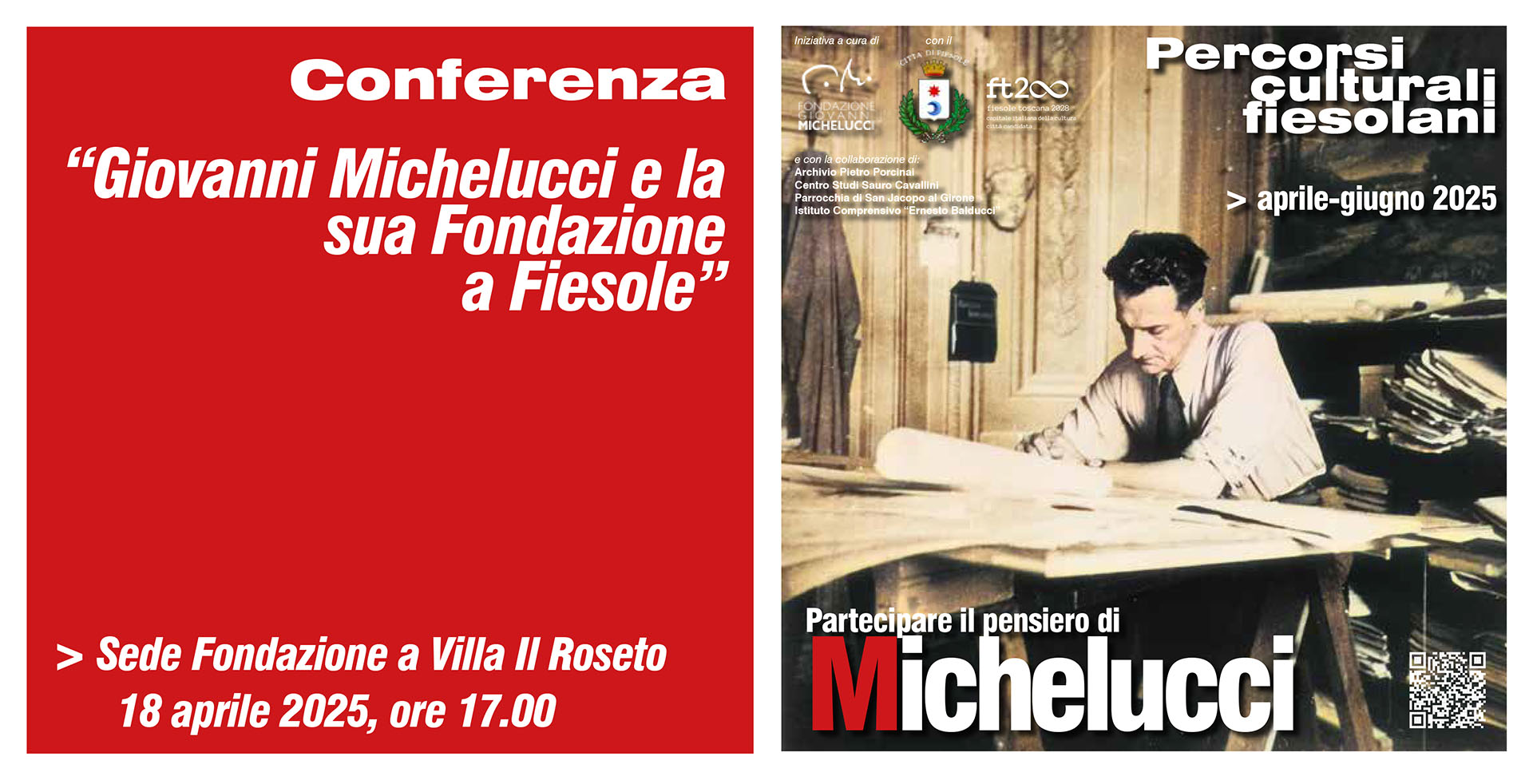 Conferenza: “Giovanni Michelucci e la sua Fondazione a Fiesole”